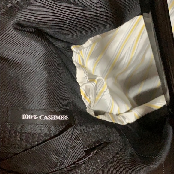 Sartorial Partenopea Cashmere Blazer Charcoal - Picture 3 of 7